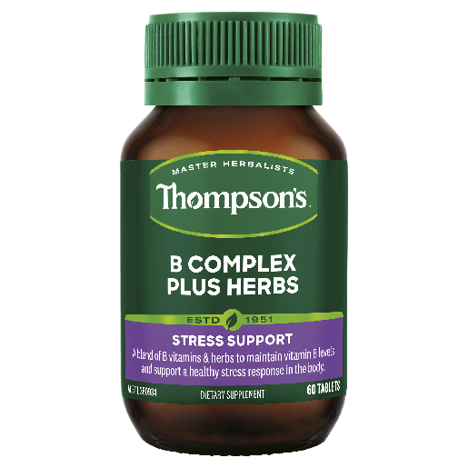 Thompsons B Complex Plus Herbs 60s